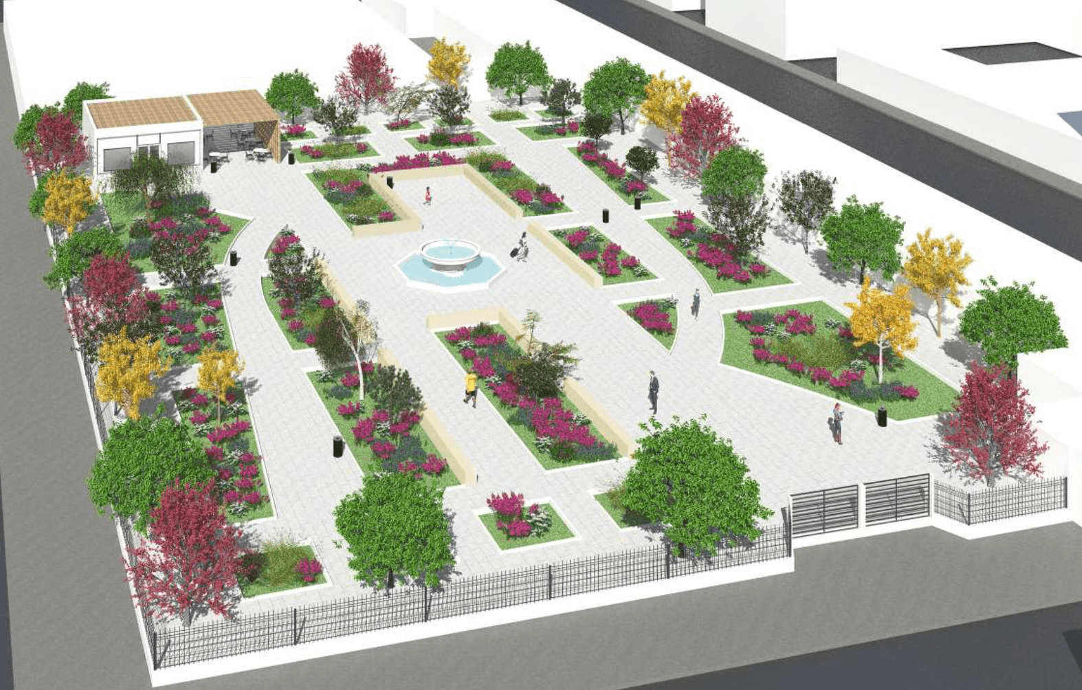 Place-jardin — Al Aroui, Nador