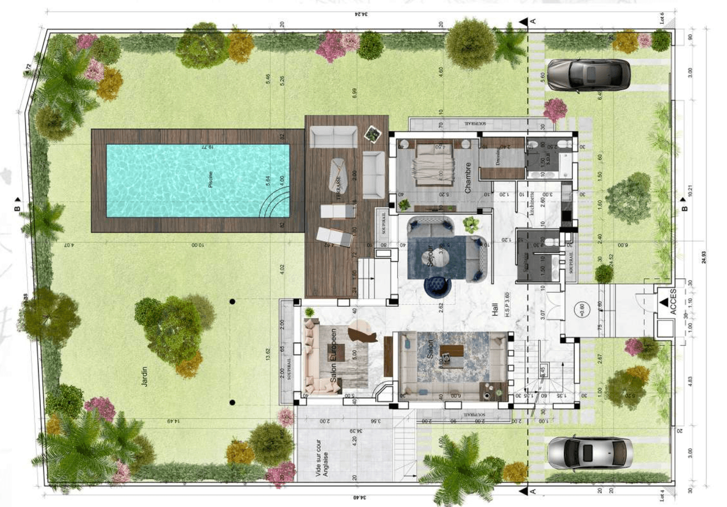 Villas Golf City — Oued Fès