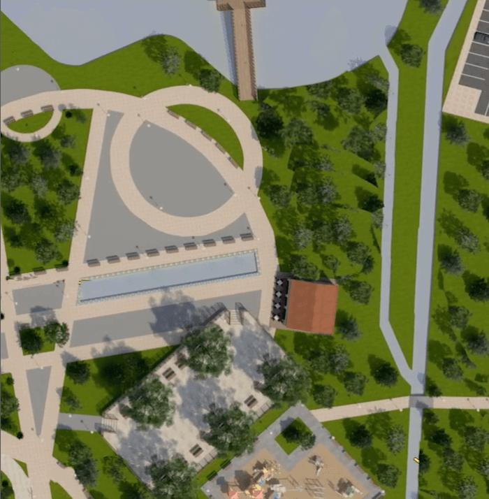 Jardin Hassan II & Place Kandar — Imouzzer Kandar