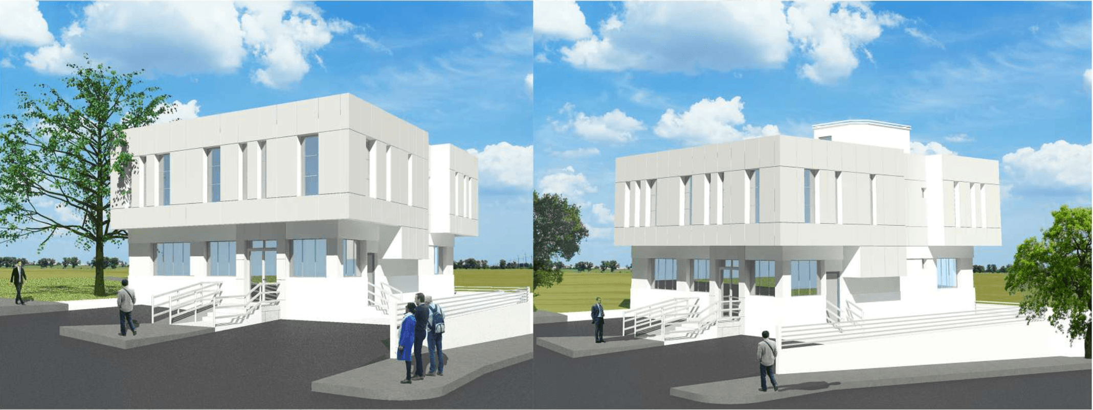 Façades — centre d'hémodialyse